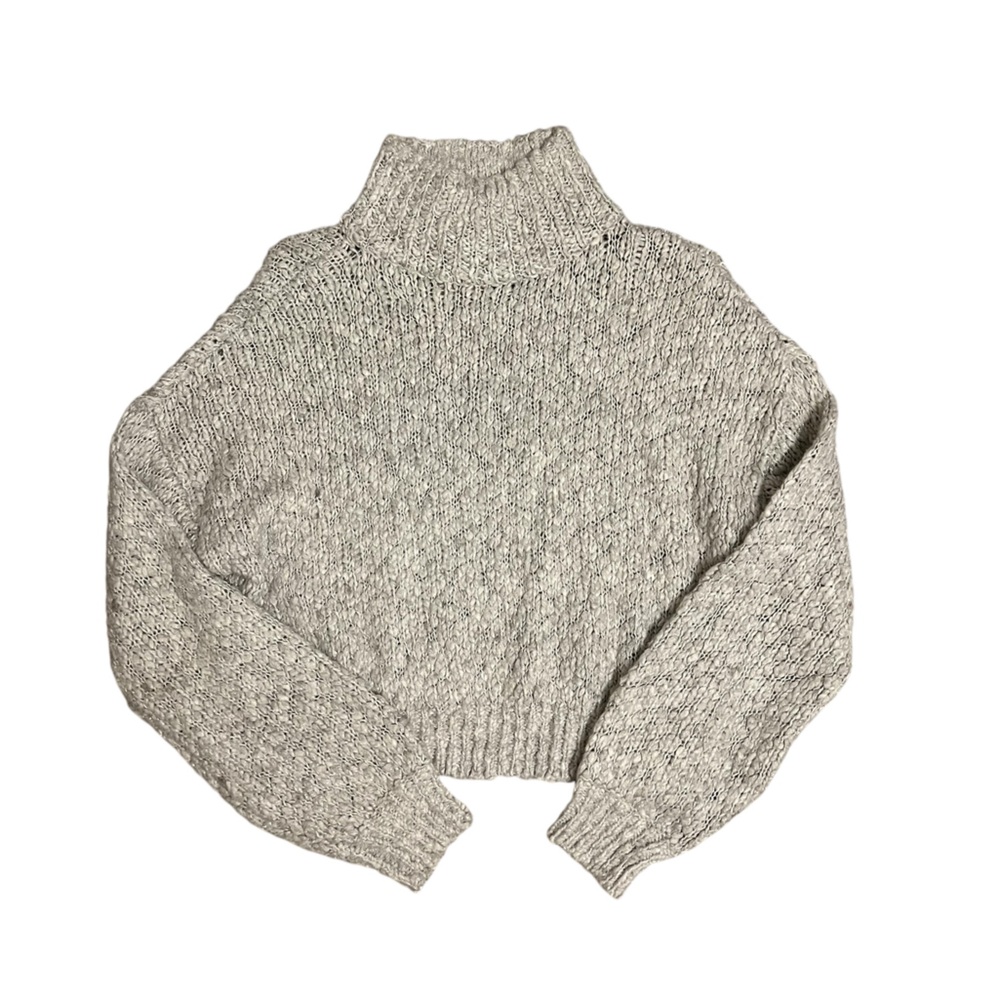 Small Gray Hollister Turtleneck